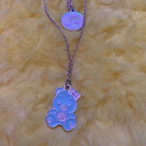 Authentic carebears necklace cute kawaii